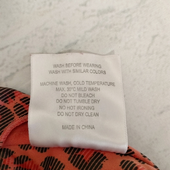 ZYIA Active Rust Leopard Shoulder Sports Bra Lace Racerback Comfy Sz XL - Picture 7 of 10